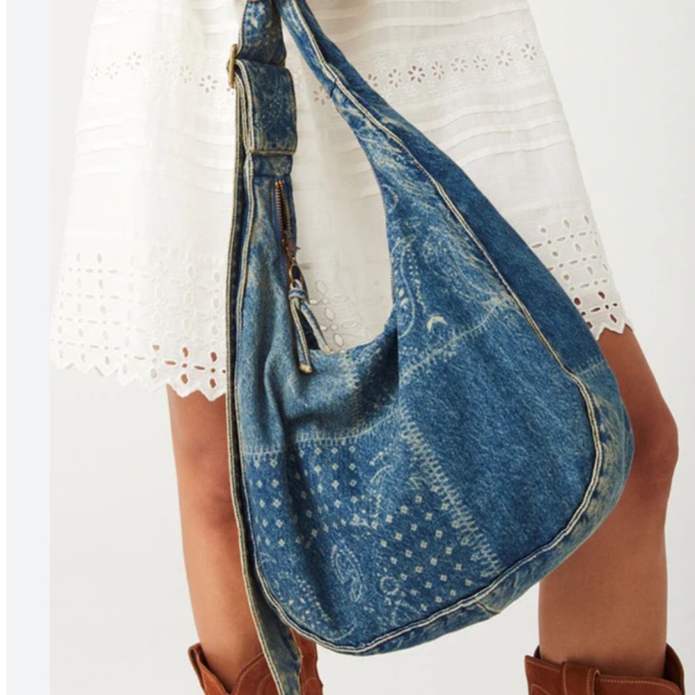 Road Trip Denim Bag - Picture 1 of 12